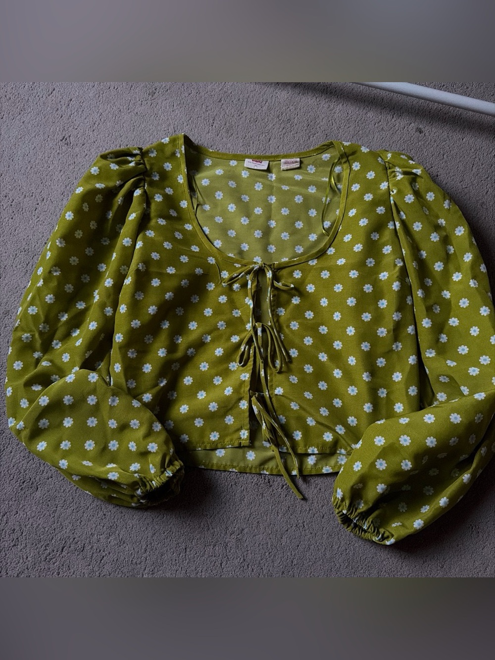 LEVIS tie front top